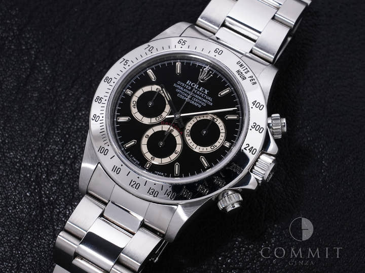 ロレックス デイトナ エルプリメロ Ref.16520 ステンレススチール ブラック文字盤 中古 aebfkvkc