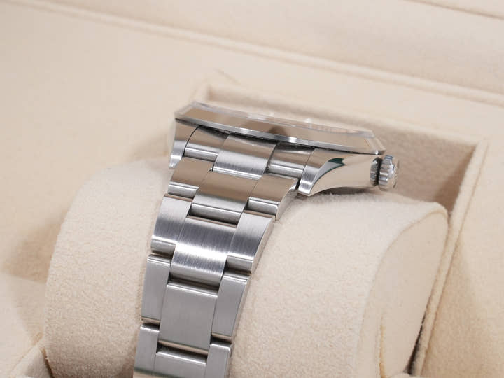 ロレックス エクスプローラー36 Ref.124270 ステンレススチール ブラック文字盤 オイスターブレスレット 中古 y9axbecz