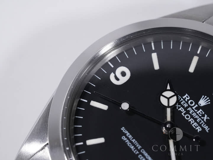 ロレックス エクスプローラーI Ref.1016 ステンレススチール ブラック文字盤 中古 j63wq6zz