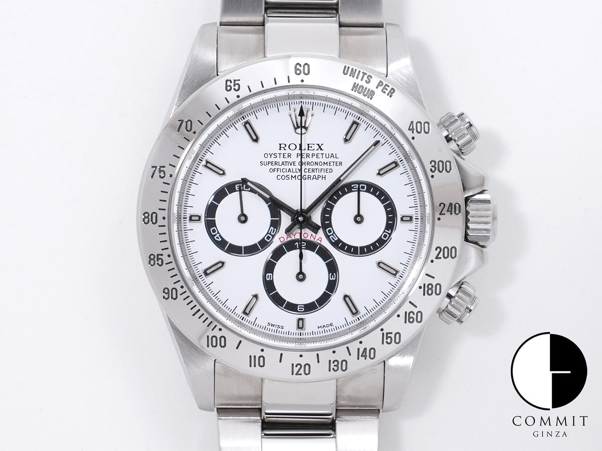 ロレックス デイトナ エルプリメロ Ref.16520 ステンレススチール ホワイト文字盤 美中古 36dyiiyg
