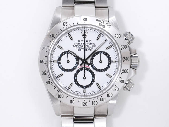 ロレックス デイトナ エルプリメロ Ref.16520 ステンレススチール ホワイト文字盤 美中古 36dyiiyg