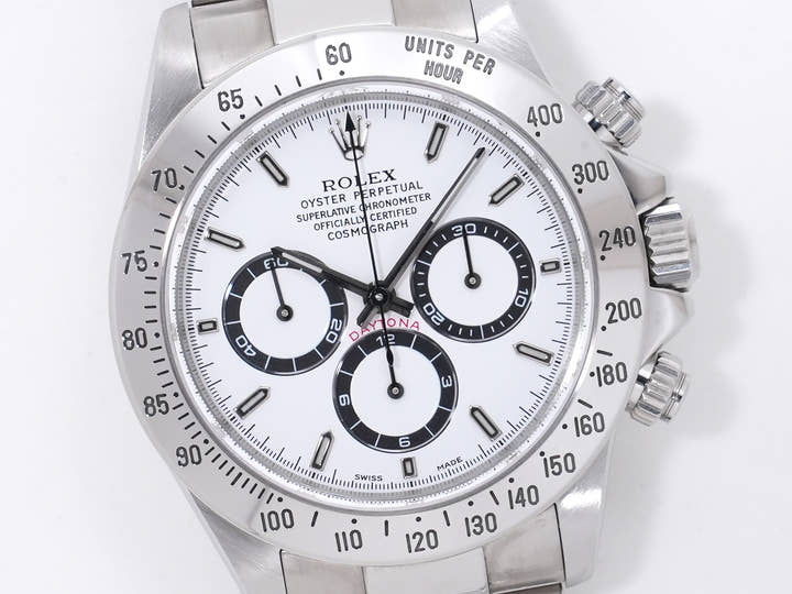 ロレックス デイトナ エルプリメロ Ref.16520 ステンレススチール ホワイト文字盤 美中古 36dyiiyg