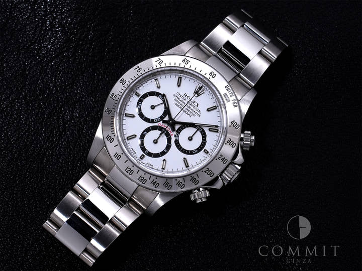 ロレックス デイトナ エルプリメロ Ref.16520 ステンレススチール ホワイト文字盤 美中古 36dyiiyg