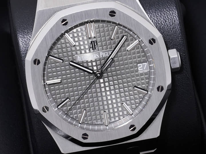 オーデマピゲ ロイヤルオーク Ref.15500ST.OO.1220ST.02 ステンレススチール スレートグレー文字盤 美中古 a5tqro3r
