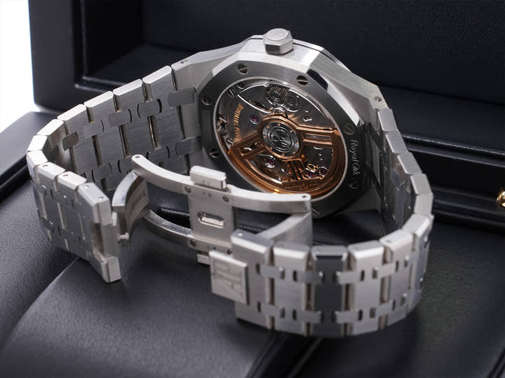 オーデマピゲ ロイヤルオーク Ref.15500ST.OO.1220ST.02 ステンレススチール スレートグレー文字盤 美中古 a5tqro3r