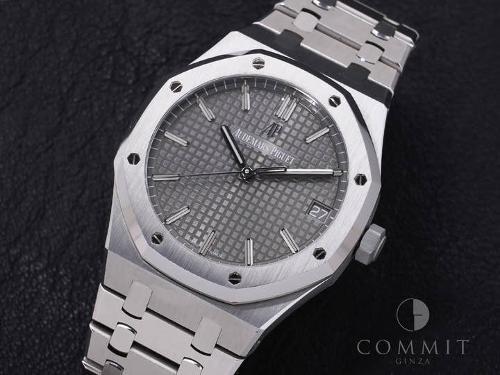 オーデマピゲ ロイヤルオーク Ref.15500ST.OO.1220ST.02 ステンレススチール スレートグレー文字盤 美中古 a5tqro3r