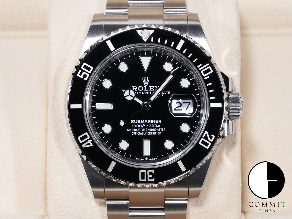 ロレックス サブマリーナー デイト Ref.126610LN ステンレススチール ブラック文字盤 未使用 uqsxtana