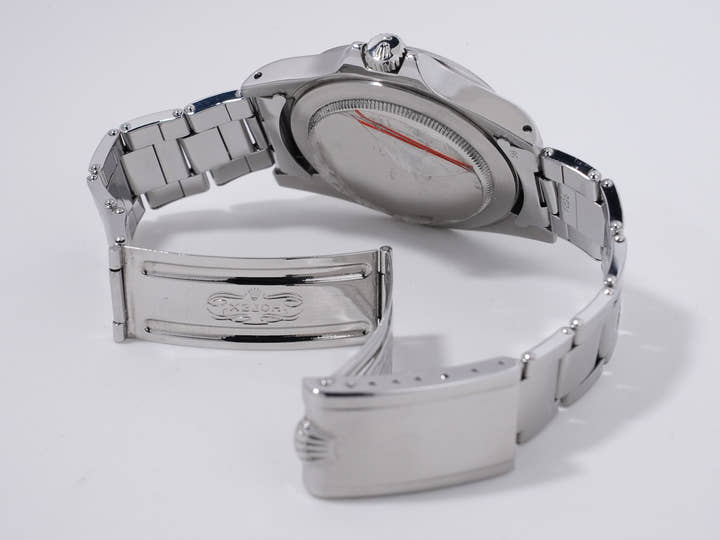 ロレックス エクスプローラーII Ref.1655 ステンレススチール ブラック文字盤 オイスターブレスレット 中古 747xfmgr