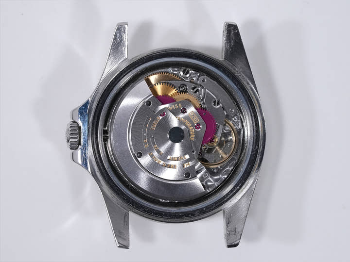 ロレックス エクスプローラーII Ref.1655 ステンレススチール ブラック文字盤 オイスターブレスレット 中古 747xfmgr