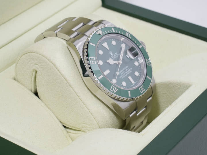 ロレックス サブマリーナー デイト Ref.116610LV ステンレススチール グリーン文字盤 美品 xyis4t3z