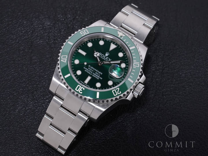 ロレックス サブマリーナー デイト Ref.116610LV ステンレススチール グリーン文字盤 美品 xyis4t3z