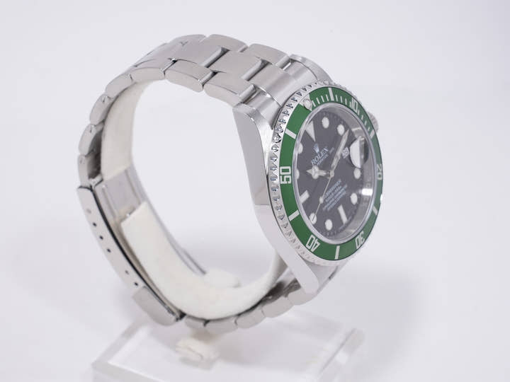 ロレックス サブマリーナー デイト Ref.16610LV ステンレススチール ブラック文字盤 美品 qxgm54na