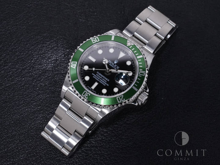 ロレックス サブマリーナー デイト Ref.16610LV ステンレススチール ブラック文字盤 美品 qxgm54na