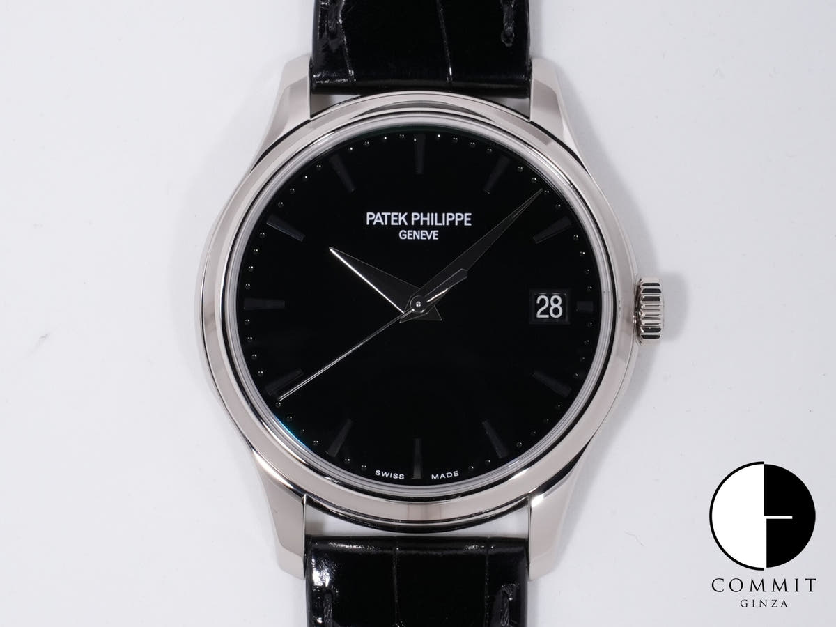 Patek Philippe Calatrava Ref. 5227G-010 White Gold Black Dial, Excellent Condition  iodgama4