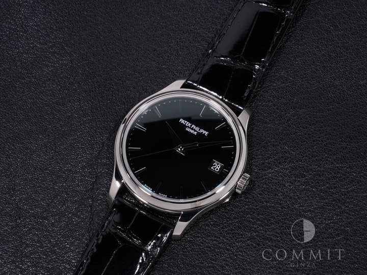 Patek Philippe Calatrava Ref. 5227G-010 White Gold Black Dial, Excellent Condition  iodgama4