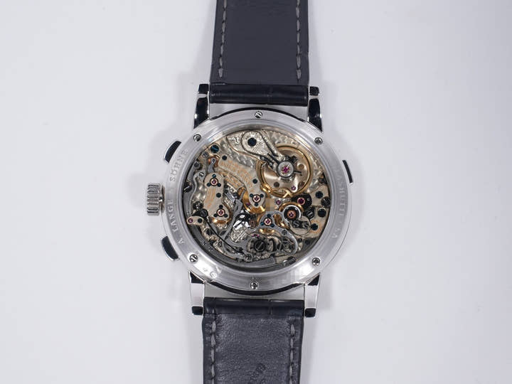 A.ランゲ&ゾーネ ダトグラフ Ref.403.035 プラチナ ブラック文字盤 中古 req9rvyh