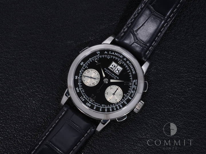 A.ランゲ&ゾーネ ダトグラフ Ref.403.035 プラチナ ブラック文字盤 中古 req9rvyh