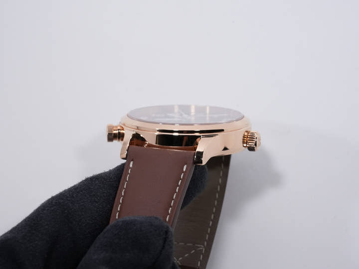 パテックフィリップ カラトラバ パイロット トラベルタイム Ref.5524R-001 ローズゴールド ブラウン・ソレイユ文字盤 中古 7jj3trgi