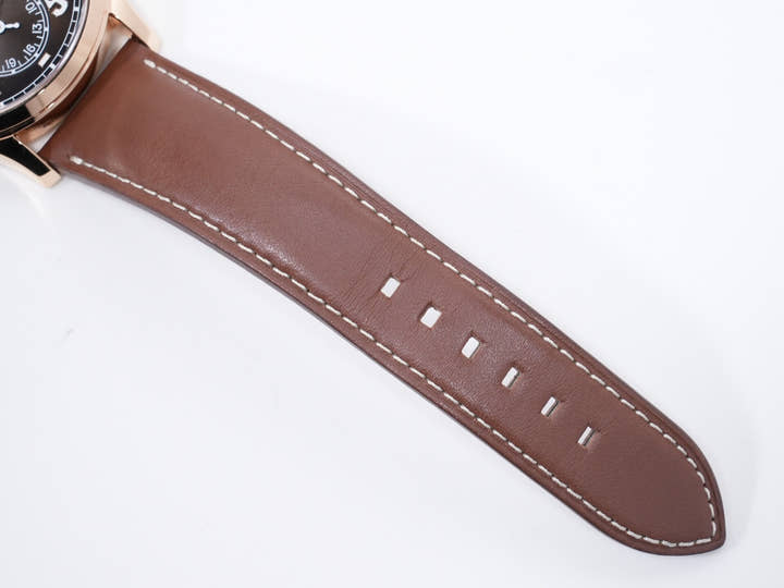 パテックフィリップ カラトラバ パイロット トラベルタイム Ref.5524R-001 ローズゴールド ブラウン・ソレイユ文字盤 中古 7jj3trgi