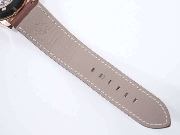 パテックフィリップ カラトラバ パイロット トラベルタイム Ref.5524R-001 ローズゴールド ブラウン・ソレイユ文字盤 中古 7jj3trgi