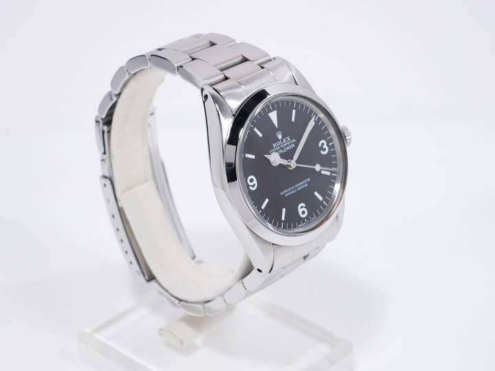 ロレックス エクスプローラーI Ref.1016 ステンレススチール ブラック文字盤 中古 pebt3ean