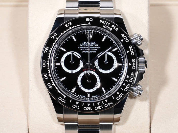 ロレックス デイトナ Ref.126500LN ステンレススチール ブラック文字盤 未使用 9dpt3ftz