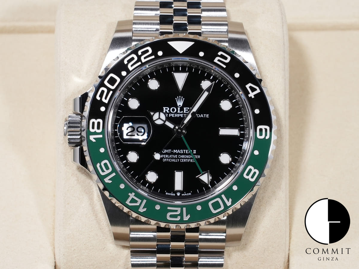 Rolex GMT-Master II Ref. 126720VTNR Stainless Steel Black Dial Jubilee Bracelet Unused 82727idn