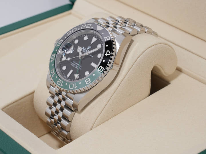 Rolex GMT-Master II Ref. 126720VTNR Stainless Steel Black Dial Jubilee Bracelet Unused 82727idn