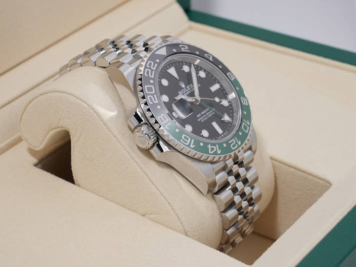 Rolex GMT-Master II Ref. 126720VTNR Stainless Steel Black Dial Jubilee Bracelet Unused 82727idn