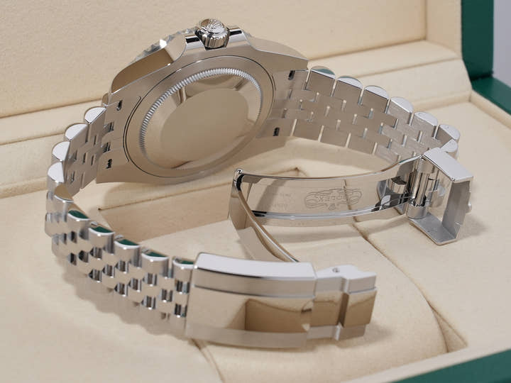 Rolex GMT-Master II Ref. 126720VTNR Stainless Steel Black Dial Jubilee Bracelet Unused 82727idn