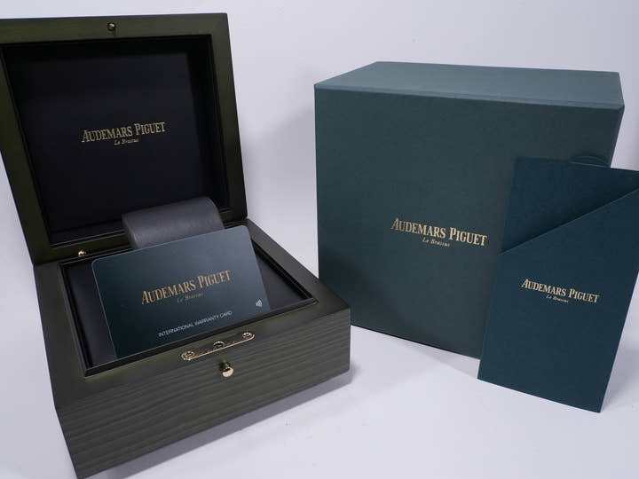 オーデマピゲ CODE 11.59 バイ オーデマ ピゲ Ref.15210OR.OO.A616CR.01 ピンクゴールド パープル文字盤 美品 gz2v5nwm