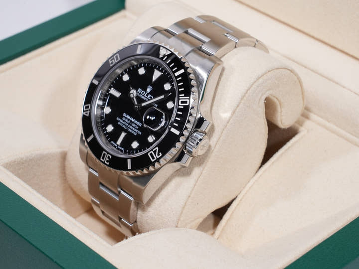 Rolex Submariner Date Ref. 116610LN Stainless Steel Black Dial Pre-owned (Used) yui4aeqg