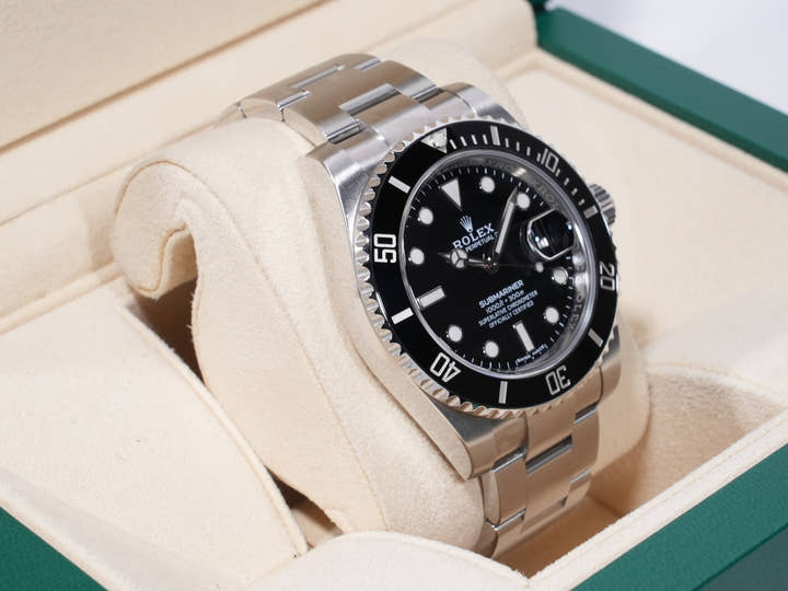 Rolex Submariner Date Ref. 116610LN Stainless Steel Black Dial Pre-owned (Used) yui4aeqg