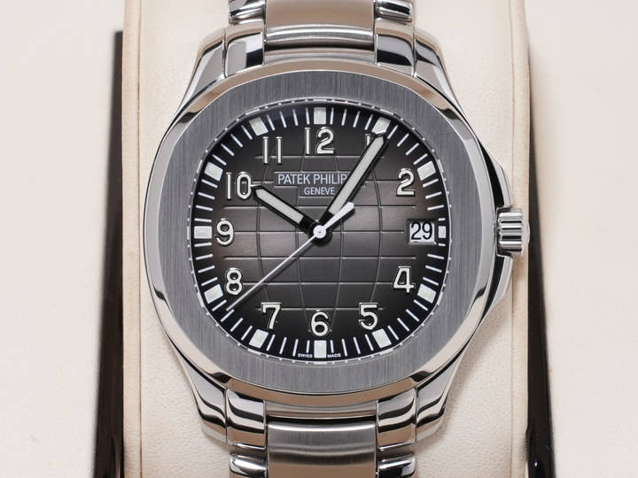 パテックフィリップ アクアノート エクストララージ Ref.5167/1A-001 ステンレススチール ブラック文字盤 美中古 96ztjijb