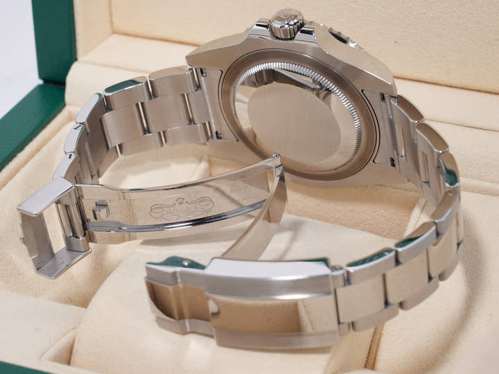 Rolex GMT-Master II Ref. 116710LN Stainless Steel Black Dial Oyster Bracelet Pre-owned 9xqpnj5x