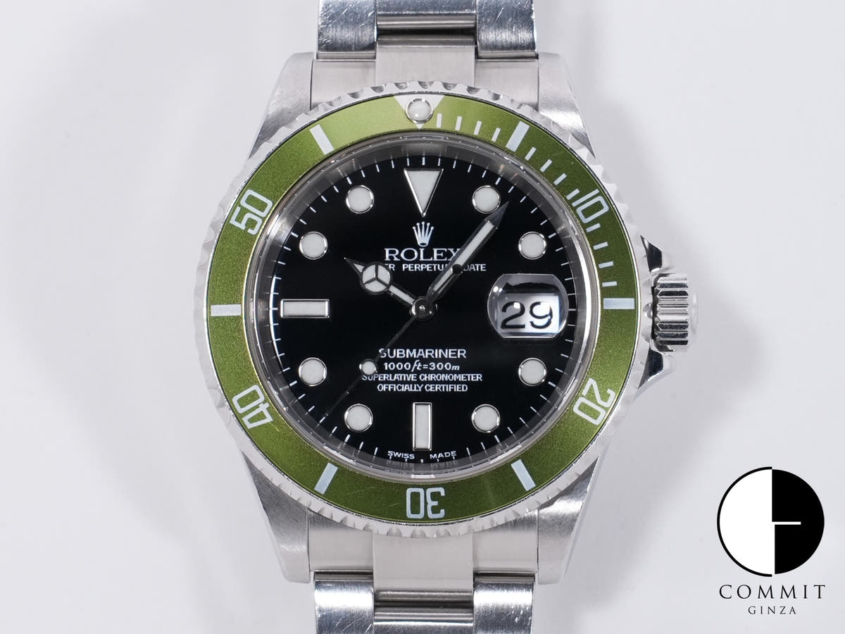 Rolex Submariner Date Ref. 16610LV Stainless Steel Black Dial Pre-owned n2ympb3z