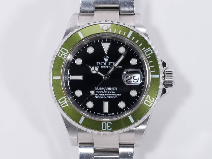 Rolex Submariner Date Ref. 16610LV Stainless Steel Black Dial Pre-owned n2ympb3z