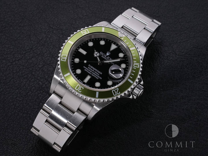 Rolex Submariner Date Ref. 16610LV Stainless Steel Black Dial Pre-owned n2ympb3z