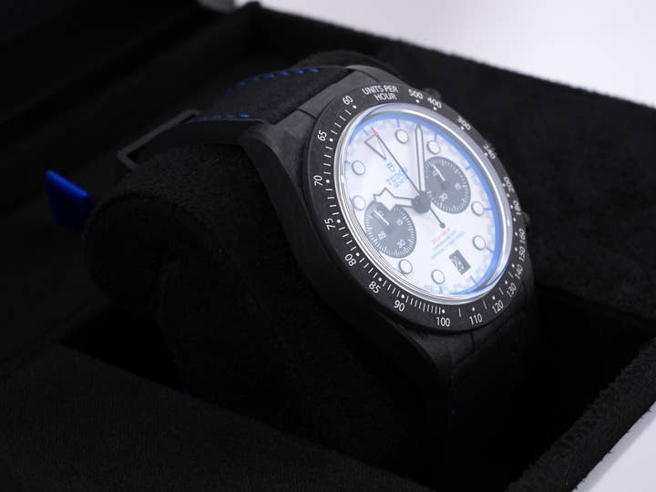 チューダー ブラックベイ クロノグラフ カーボン 25 Ref.79377KN カーボンファイバー ホワイト文字盤 未使用 5sf2hhcg