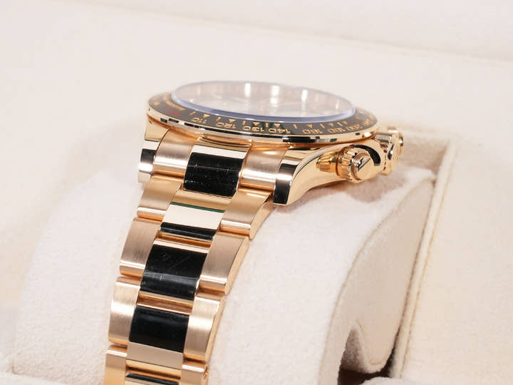 ロレックス デイトナ Ref.126528LN イエローゴールド ブライトブラック文字盤 美中古 6tddkf2n