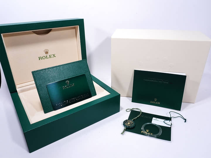 ロレックス デイトナ Ref.126528LN イエローゴールド ブライトブラック文字盤 美中古 6tddkf2n