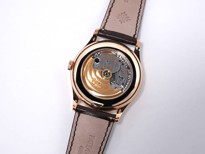 パテックフィリップ アニュアルカレンダー ムーンフェイズ Ref.5396R-001 ローズゴールド シルバー文字盤 美中古 i4ev2xtc