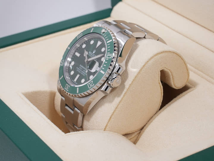 ロレックス サブマリーナー デイト Ref.116610LV ステンレススチール グリーン文字盤 美品 8c6jktit