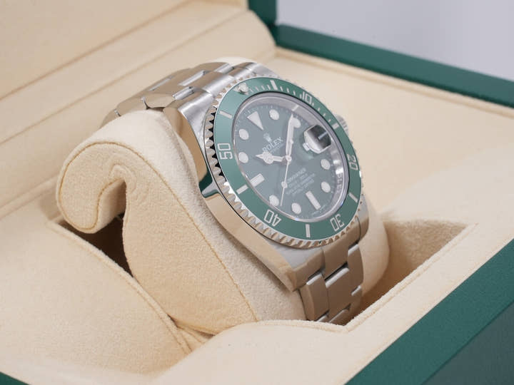ロレックス サブマリーナー デイト Ref.116610LV ステンレススチール グリーン文字盤 美品 8c6jktit