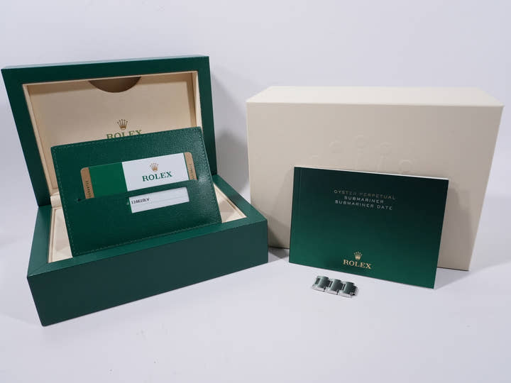 ロレックス サブマリーナー デイト Ref.116610LV ステンレススチール グリーン文字盤 美品 8c6jktit