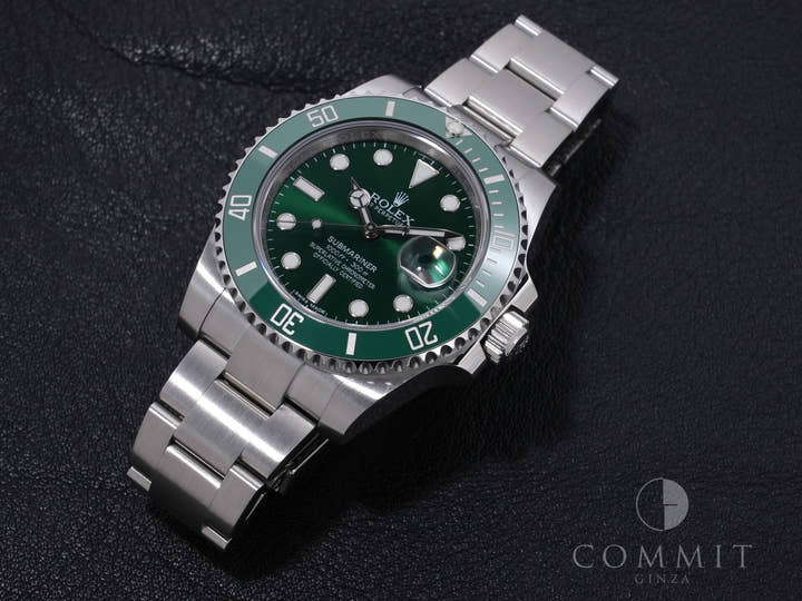 ロレックス サブマリーナー デイト Ref.116610LV ステンレススチール グリーン文字盤 美品 8c6jktit