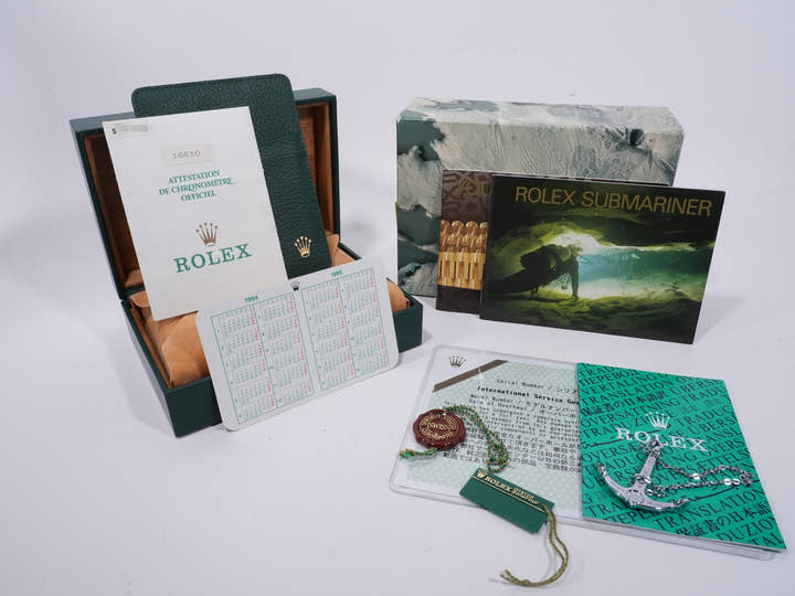 Rolex Submariner Date Ref. 16610 Stainless Steel Black Dial Pre-owned s3xbyz8y