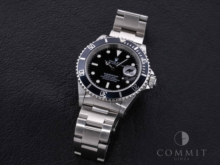 Rolex Submariner Date Ref. 16610 Stainless Steel Black Dial Pre-owned s3xbyz8y
