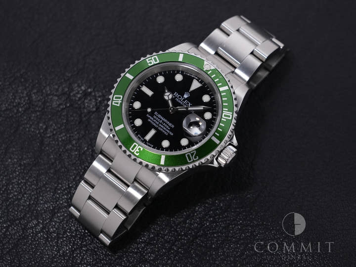 ロレックス サブマリーナー デイト Ref.16610LV ステンレススチール ブラック文字盤 中古 rvf7qn6u