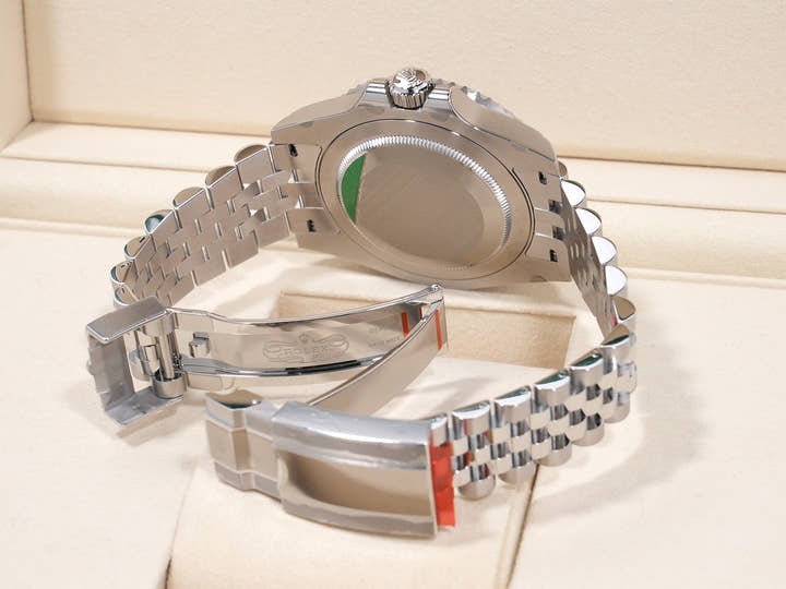 ロレックス GMTマスターII Ref.126710GRNR ステンレススチール ブラック文字盤 ジュビリーブレスレット 未使用 sfhow46q